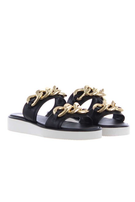 Σανδαλια Flat Scarlett Double Band 40S2SCFA1L 001 black