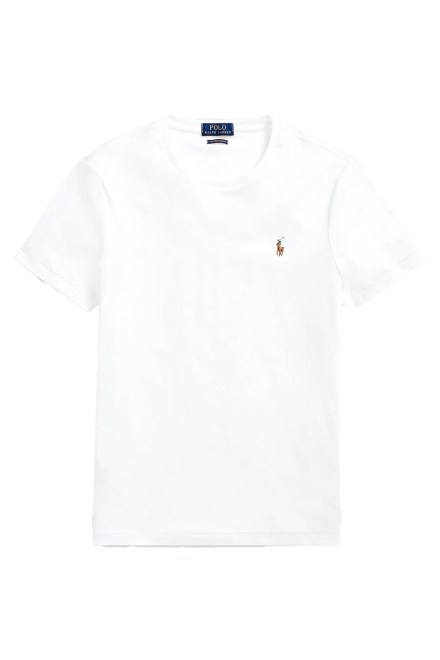 T-Shirt Pima Polo-Ssl 710740727002 100 white