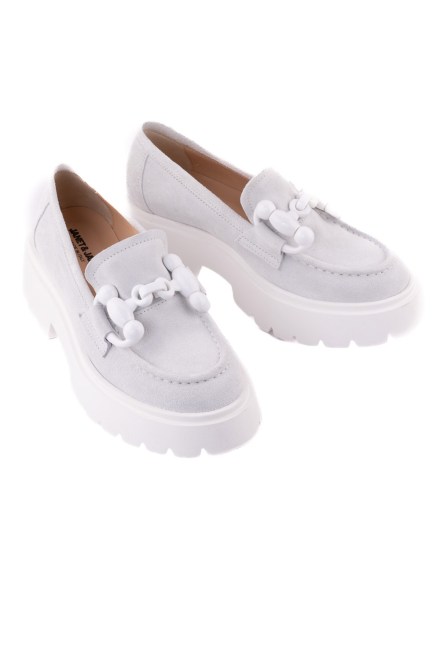 Loafers Scarpa Susan 03101 Bianco/Bianco F287