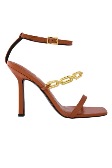 Πεδιλα Arboga High Heel Sandal 0138000068 caramel gold