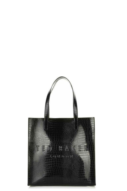 Τσαντα Croccon Croc Effect Large Icon 253518 black