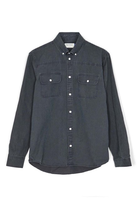 Πουκαμισο Harbin Snow Ls Shirt 10068 0968 steel gray