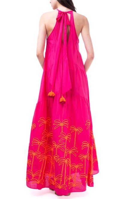 Dress Μ-8383 fuchsia