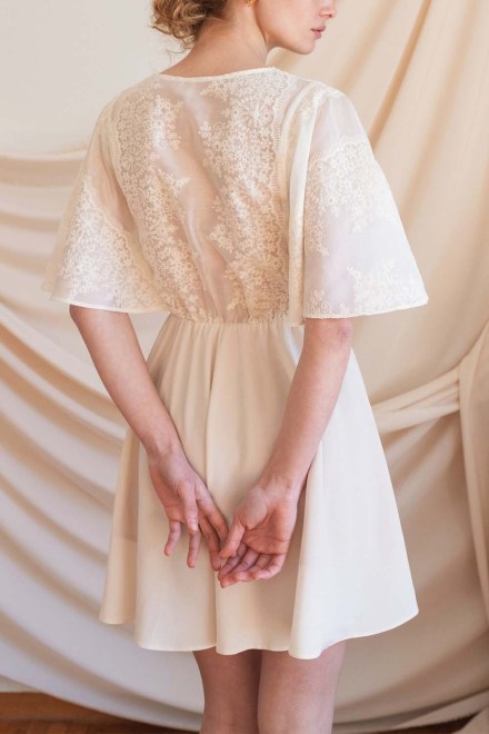 Dress Celaeno white