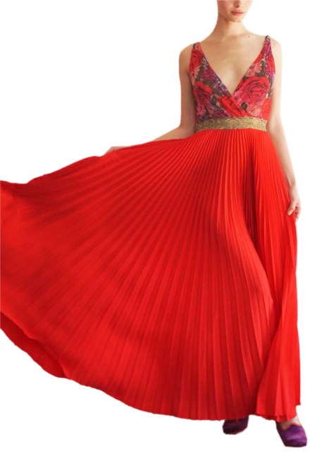Dress Cardinal red floral