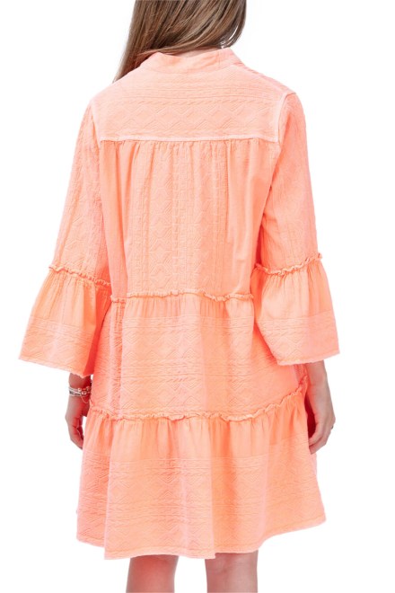 Dress M-8483 coral