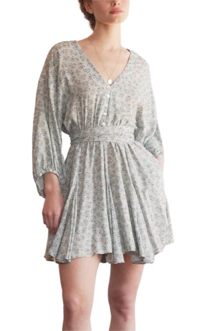 Dress Pierris dress light blue 080971