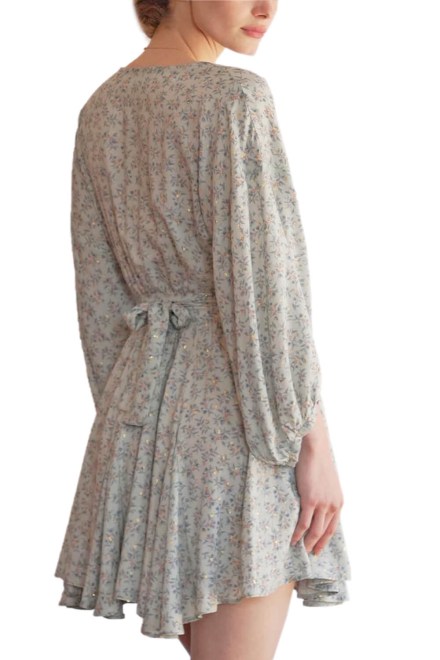 Dress Pierris dress light blue 080971