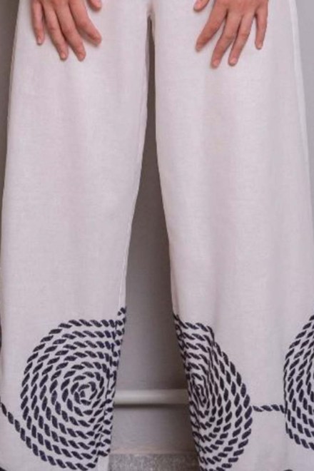 Pant Navaro Pants CAPF4WA23ΕΜΒ white