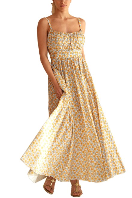 Dress Honeydew floral