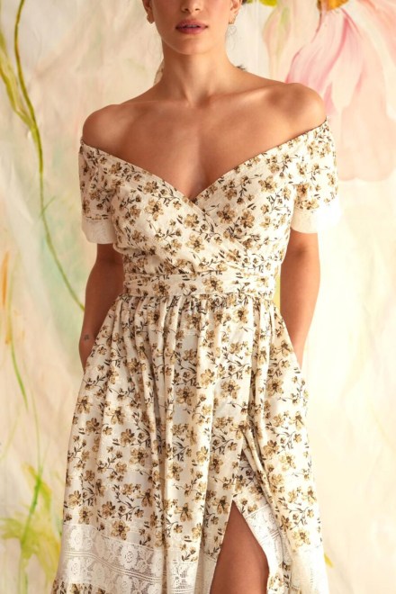 Dress Madalena floral 01476