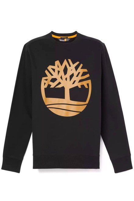 Sweatshirt Kennebec River Tree Logo Crew Neck TB0A2BJ8P561 001 black
