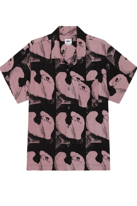Shirt Ambre Woven Ss 181210441 MAV mauve multi
