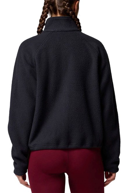 Cardigan Jasper Ridge Pebbled Fleece Full Snap 2142391 010 black
