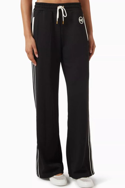 Sweatpant Contrast Trim Track MR630Y0K8N 001 black
