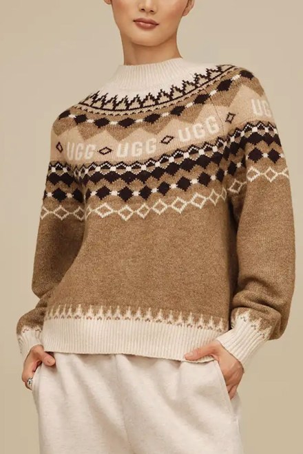 Pullover Braylee Uggisle 1180616 00K8 coffee grounds heather