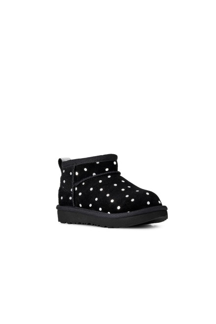 Kid Booties Classic Ultra Mini Shiny Dots 1180422T 0071 black