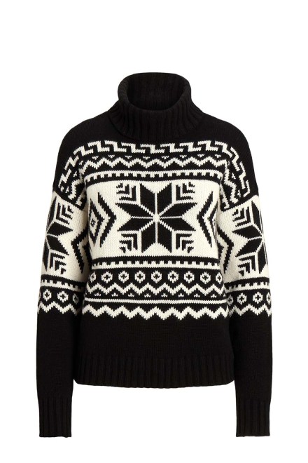 Πουλοβερ Superb L/S Sweater 200919130002 black/mascarpone cream