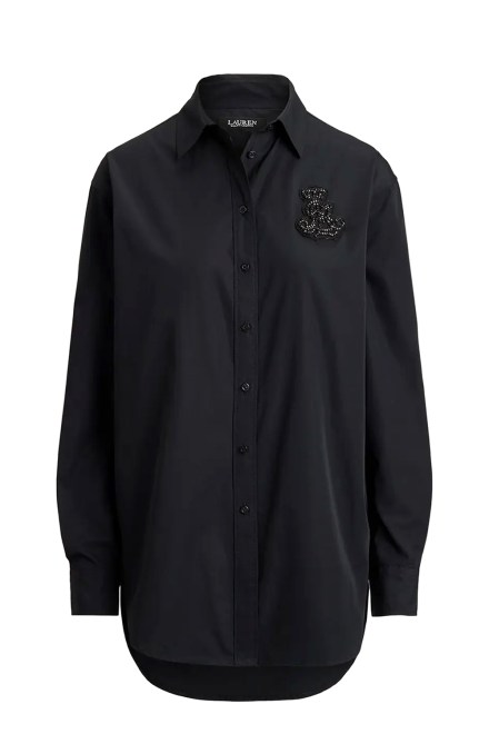 Shirt 70S Broadcloth-Shirt 200B28855002 001 black