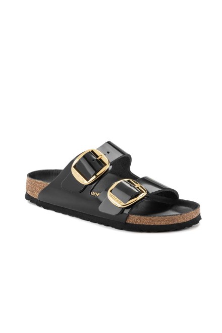 Sandals Leather Arizona Bb Lena Narrow 1021476 high-shine black