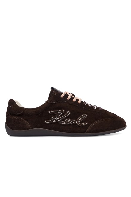 Sneakers Altia Signia Patch Embro KL66122 5ch-chocolate suede