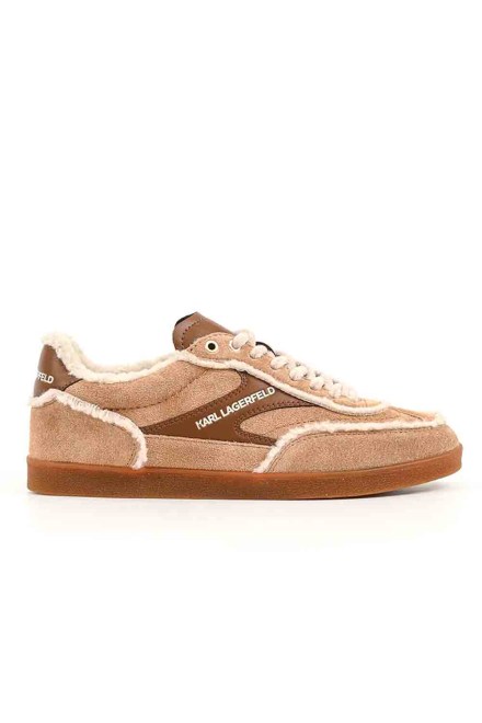 Sneakers Kandidate Lo Lace Lined KL63857L 533-mid brown suede