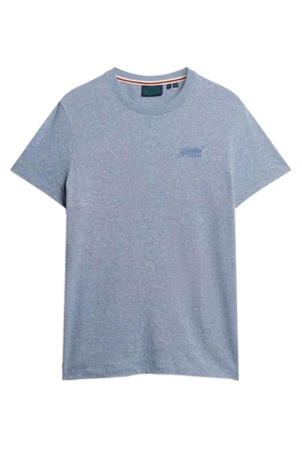T-Shirt D1 Ovin Essential Logo Emb M1011245A tx6 bay blue marl