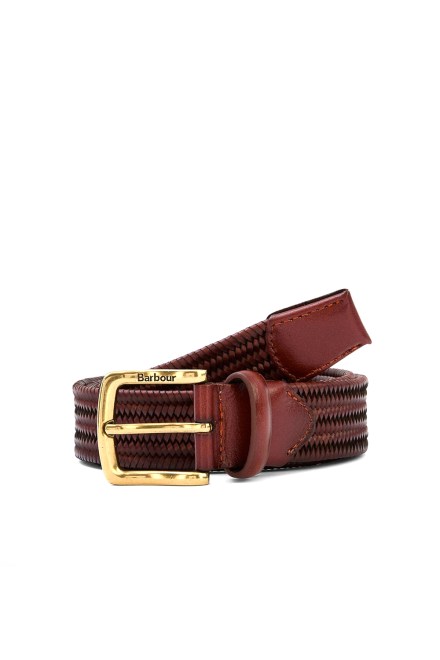 Belt Stretch Leather MAC0486 br71 brown