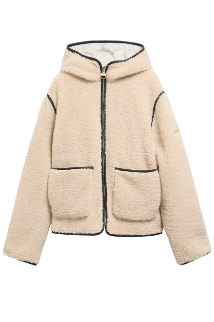 Μπουφαν Ramona Fleece Casual LCA0412 cr31 jasmine/black