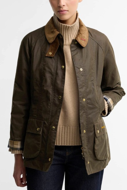 Jacket Icons Beadnell Wax LWX1596 sn91 beech/birchwood