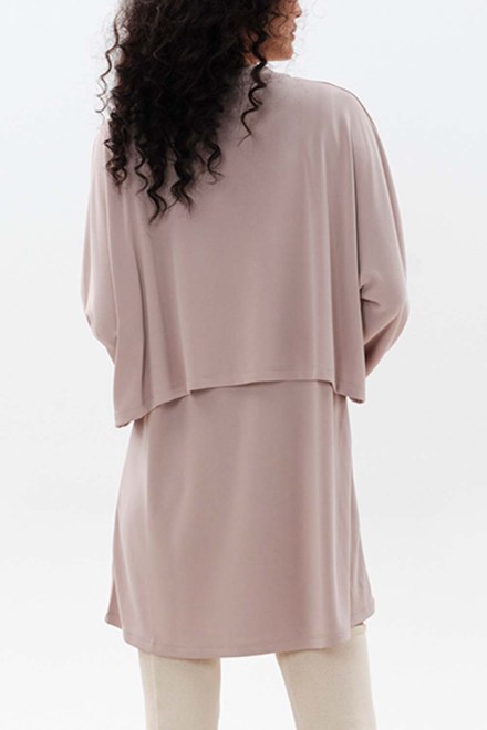 Blouse ''Unlock Creativity'' Oversized Double W231003 13283-zengrey