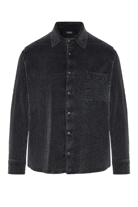 Πουκαμισο Corduroy Shirt DLMS000161 vintage black