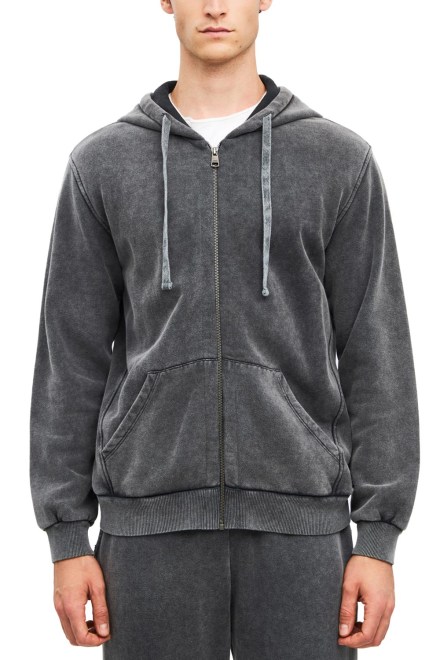 Zip-Hood Regular Fit Fullzip DLMF000180 vintage grey