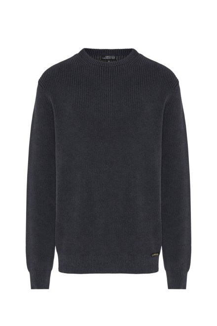 Πουλοβερ Cotton Rib DLMC000154 vintage black