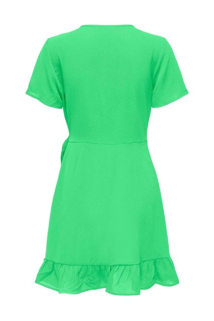 Φορεμα Onlnova Life S/S Marlie Wrap Dress Solid 15256777 14-0156 TCX summer green