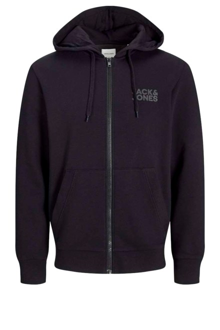 Zip-Hood Jjecorp Logo 12265177 C-N10 black