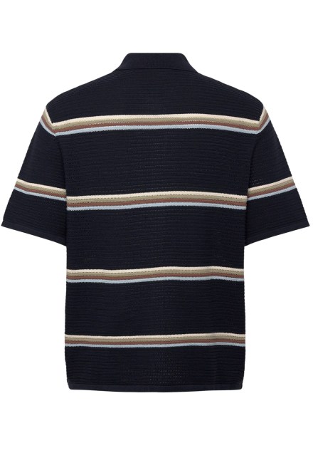 Polo Jormaine Knit Ss 12295274 19-3922 TCX sky captain