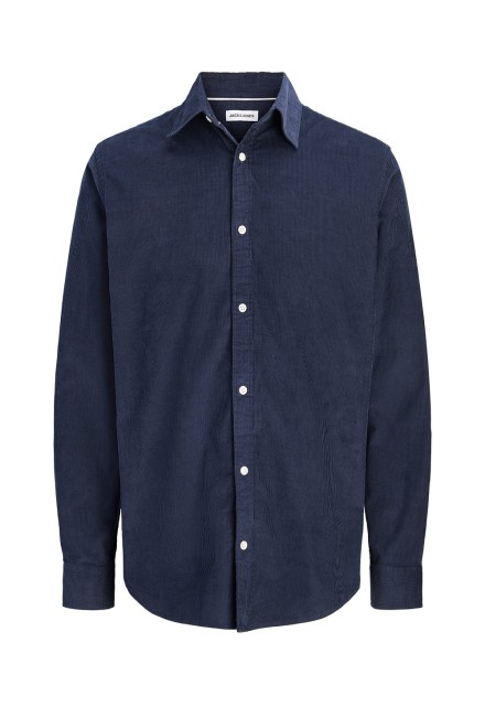 Shirt Jjefield Cord 12298525 19-3923 TCX navy blazer