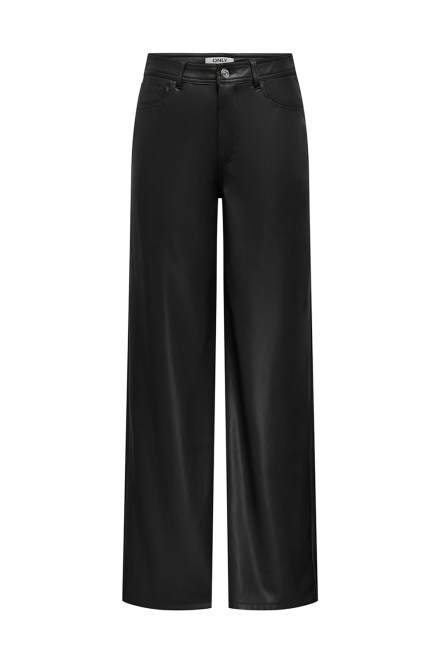 Παντελονι Onlsmooth Hw Faux Leath Wide 15376854 C-N10 black