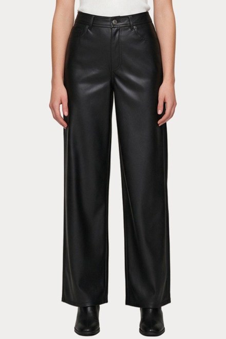 Παντελονι Onlsmooth Hw Faux Leath Wide 15376854 C-N10 black