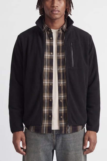 Μπουφαν Jjlupo Fleece 12298667 C-N10 black