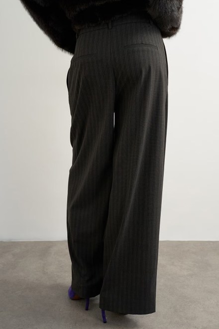 Παντελονι Tstaschaeated Wide Leg 31001378 19-0912 TCX chocolate brown