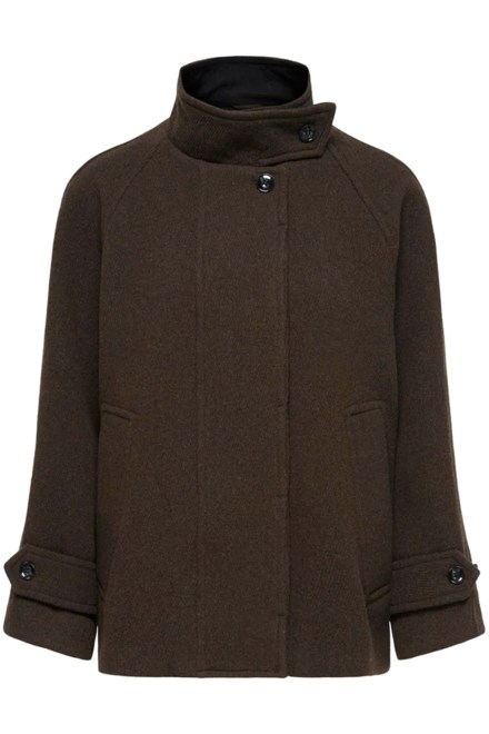 Jacket Onlsiva Wool 15373247 19-0840 TCX delicioso