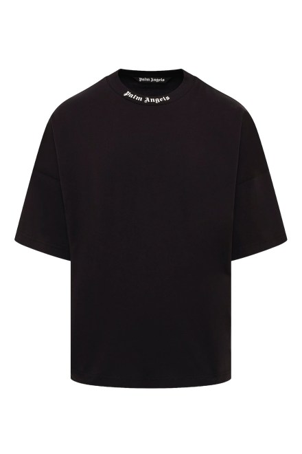 T-Shirt Classic Logo Over PAMAA005JR002-1003 black-off white