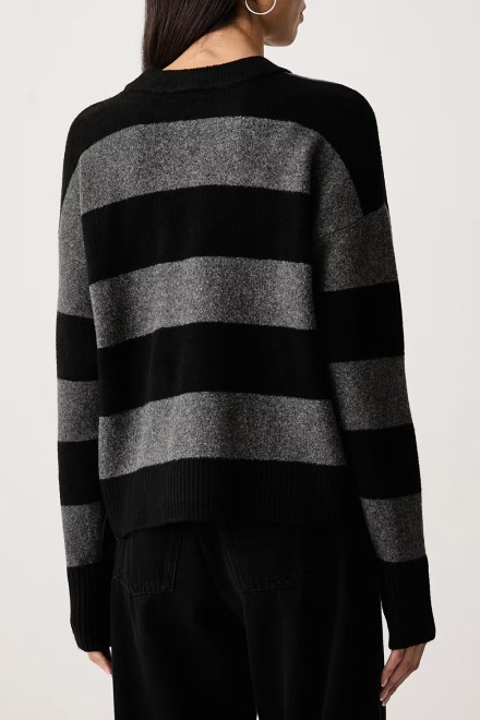 Pullover Logo P6MSAF63 BAV blk/asphalt