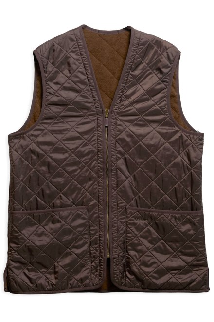 Jacket Polarquilt Waistcoat/Zip-In Liner MLI0002 br71 rustic