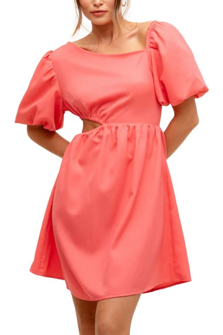 Dress Armina RUT-23-02-07 coral