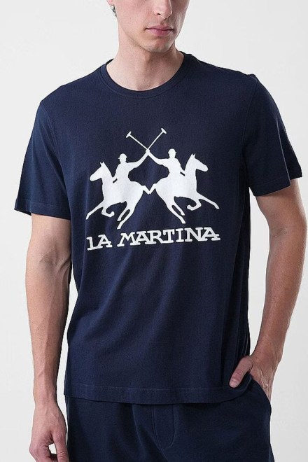 T-Shirt 3LMMCR001 07017 navy