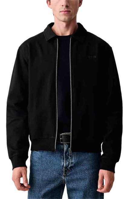 Cardigan Ls Zip Up Sweat M6BQ24K6164 jblk jet black a996