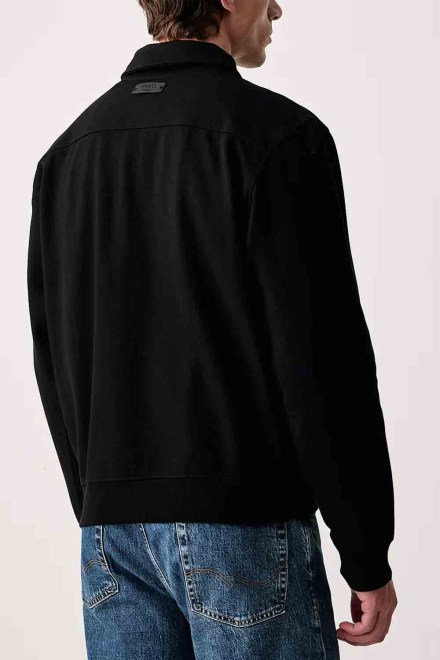 Cardigan Ls Zip Up Sweat M6BQ24K6164 jblk jet black a996